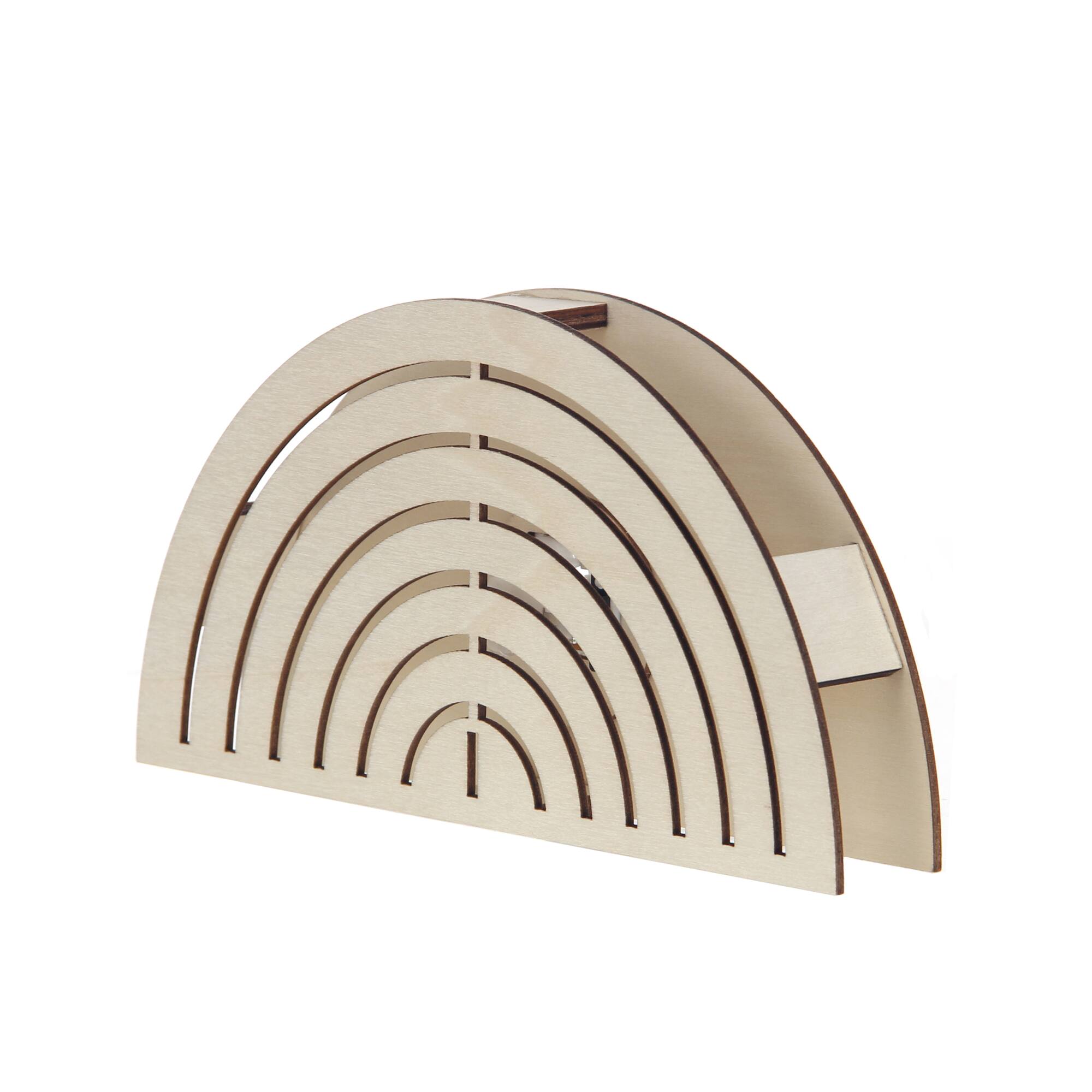 Jonathan Adler x Michaels 7.25" Rainbow DIY LED Wood Décor